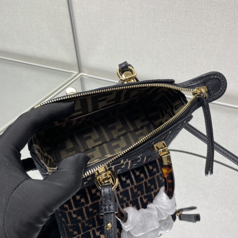 F**di top handle bags